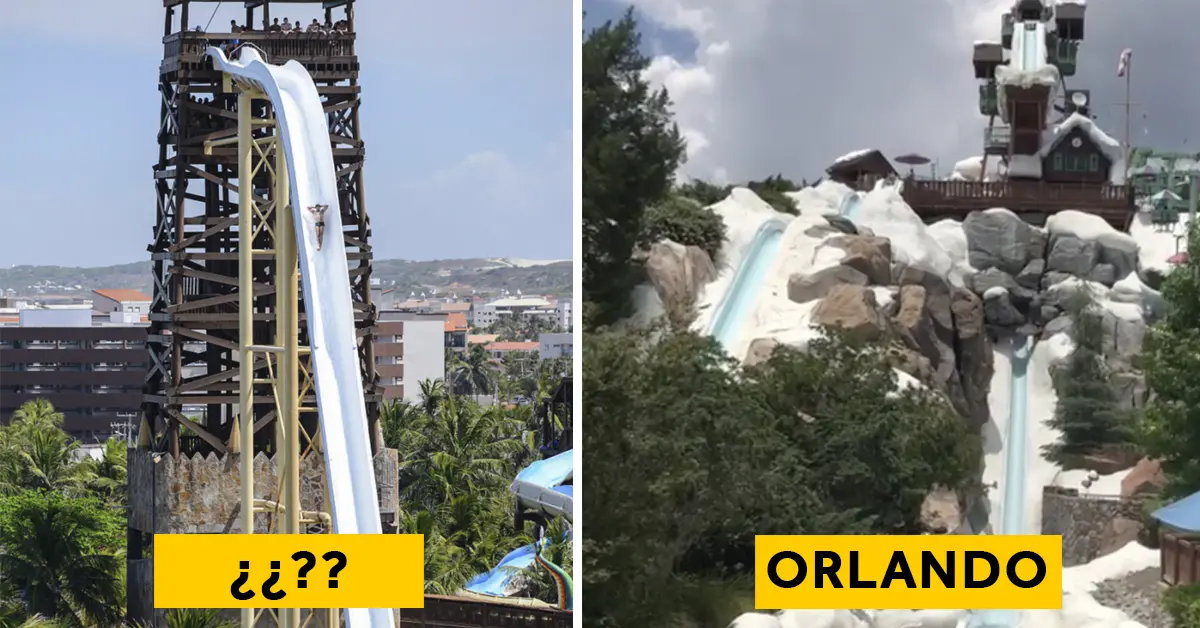 El Ranking de los 7 toboganes más peligrosos que dan vértigo solo de mirarlos