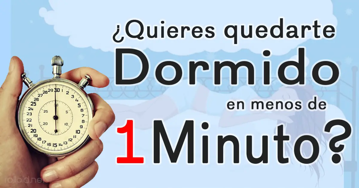 Este médico revela una increíble técnica para dormirte en menos de 60 segundos