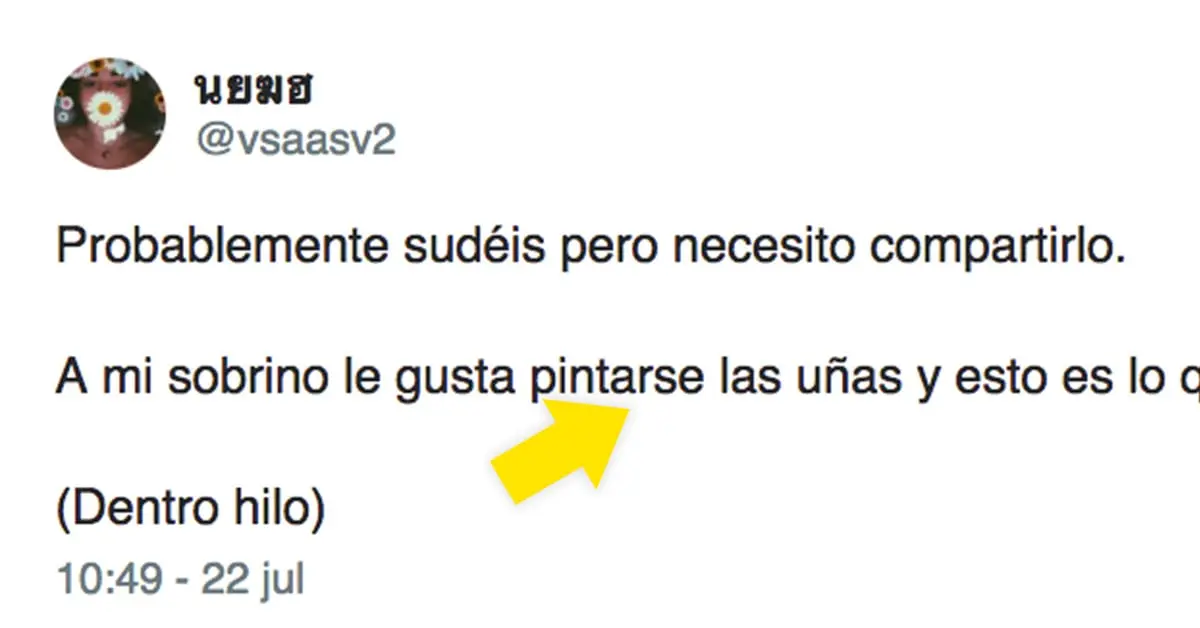 Un niño de 5 años se viraliza cuando su abuelo se entera de que se pintaba las uñas