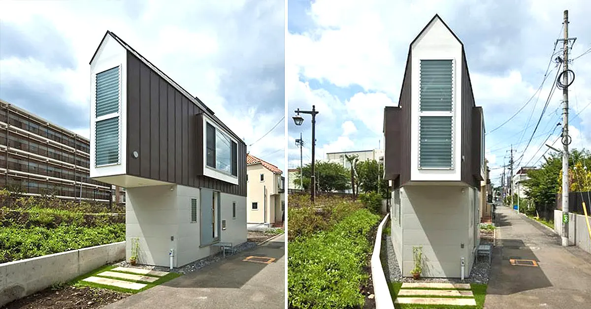 Esta Diminuta Vivienda parece un poco Extraña por Fuera, pero espera a ver su increíble interior