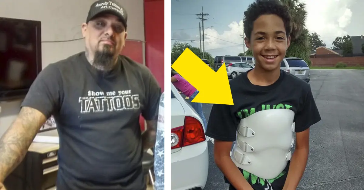 Acosaban constantemente a este chico en el colegio hasta que un tatuador le cambió la vida por completo
