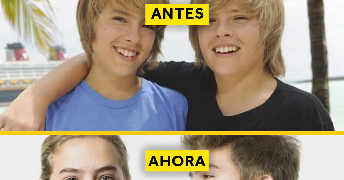 Imágenes irreconocibles de Zack y Cody años después de su serie en televisión