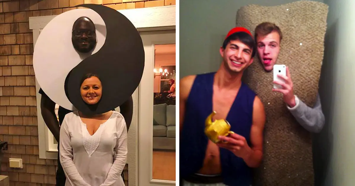 20 Parejas que triunfaron con sus disfraces convirtiéndose en los reyes de Halloween
