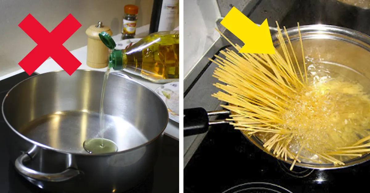 Las 3 Razones por las que jamás deberíamos hervir la pasta con aceite