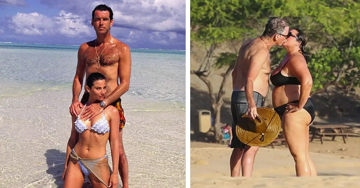23 Imágenes del antes y después de Pierce Brosnan y su esposa tras una longeva relación de más de 25 años juntos