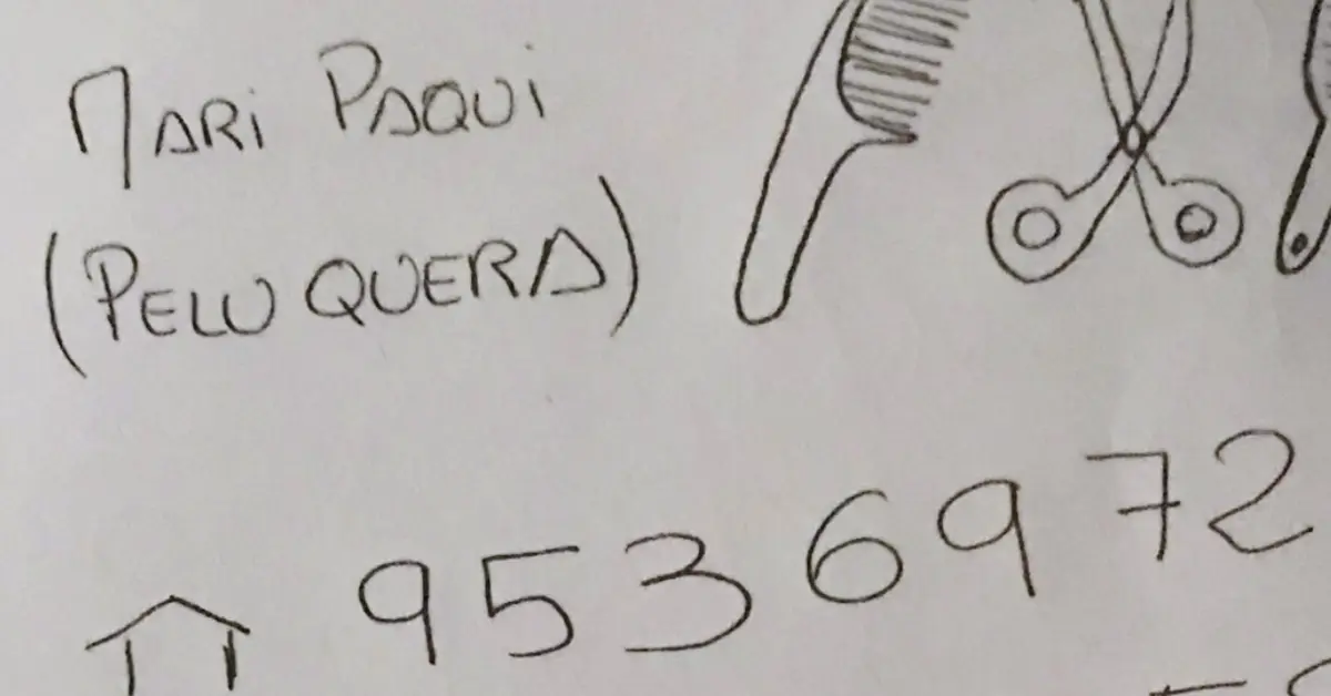 Un joven se hace viral con la práctica agenda que ha diseñado para su abuela que no sabe leer