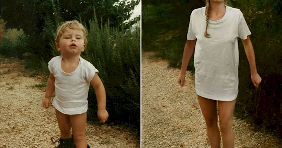 Las 20 Fotos familiares recreadas años después para reír a carcajadas
