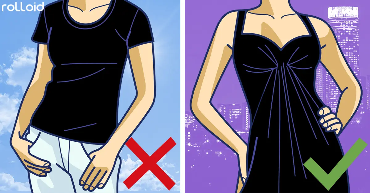 10 Errores típicos que cometemos al llevar cosas negras encima