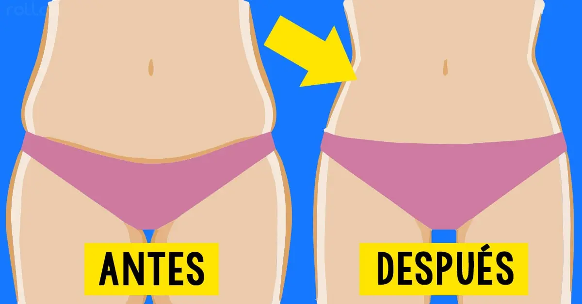 Te mostramos 8 sencillas posturas que te ayudarán a eliminar la grasa abdominal