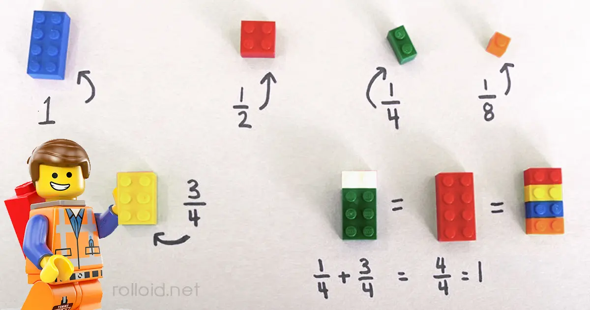 Un Increíble método de aprender Matemáticas usando los Bloques de Lego