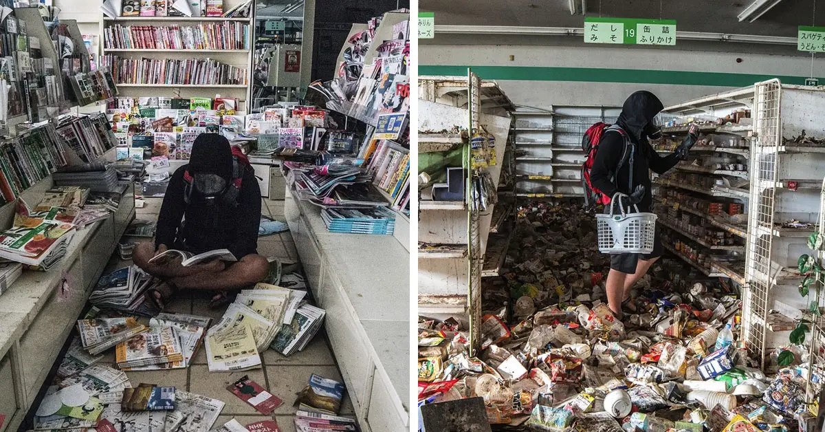 Un chico se cuela en la zona de exclusión de Fukushima sacando a la luz unas imágenes nunca vistas