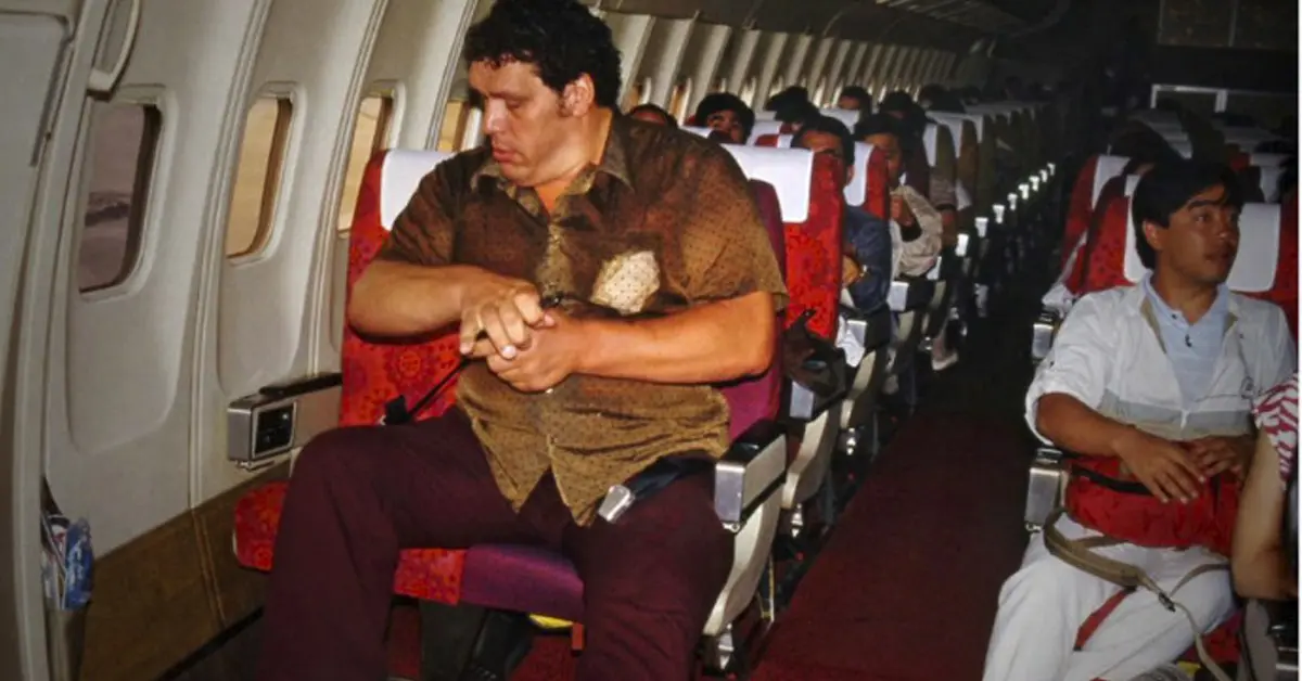 7 Imágenes de "André el Gigante" el borracho que pesó más de 200 kg
