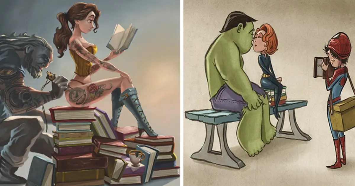 15 Personajes de Marvel y Disney que se han colado en la vida cotidiana de las personas