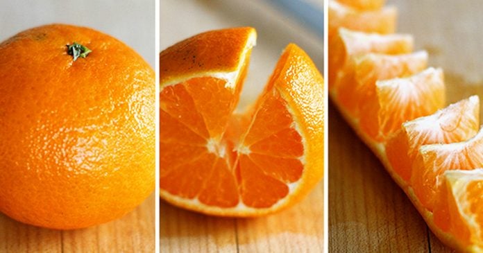 Como pelar fruta naranja truco banner