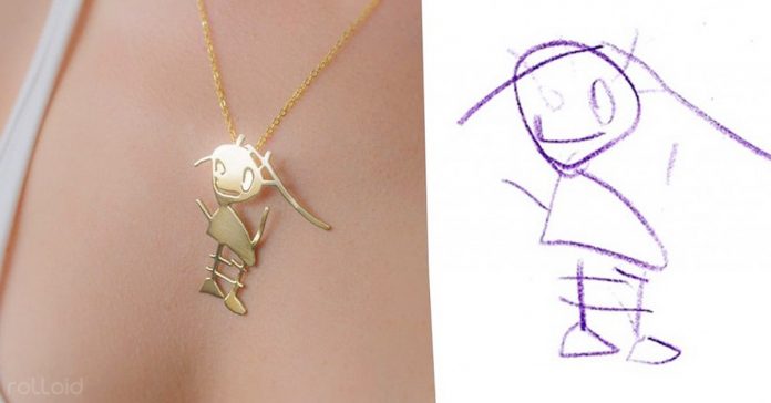 artista transforma dibujos ninos en joyas banner