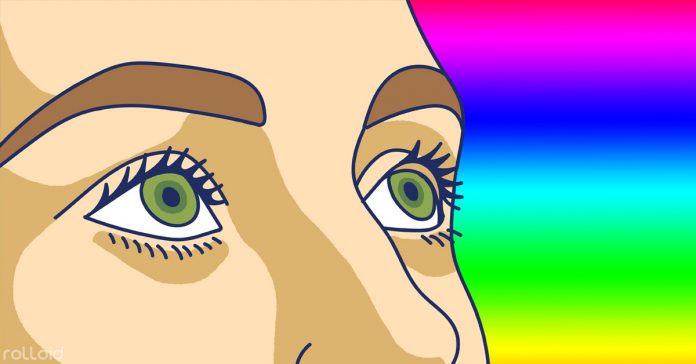 solo podras leer estas palabras si tienes una vision perfecta del color banner