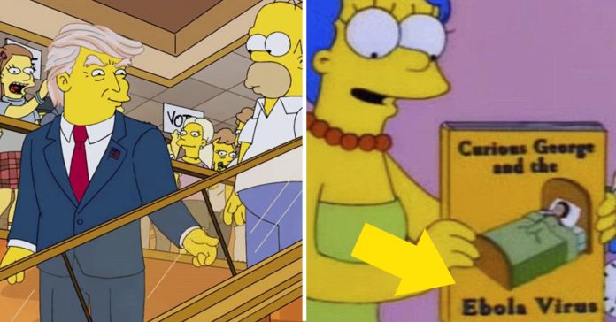 15 escenas de los simpsons que predijeron el futuro a la perfeccion banner
