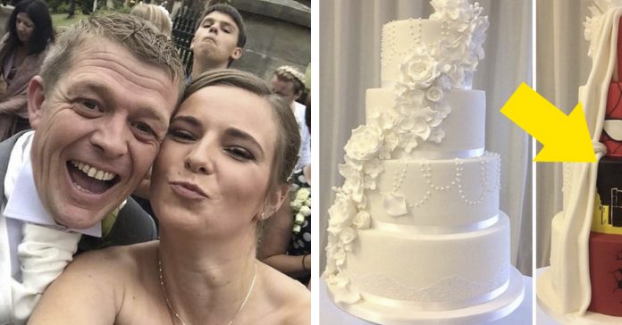 esta pareja tuvo la mejor tarta boda banner